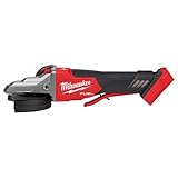 Milwaukee M18 FUEL 18-Volt Lithium-Ion Brushless Cordless 5 in. Flathead Braking Grinder with Paddle Switch No-Lock (Tool-Only)