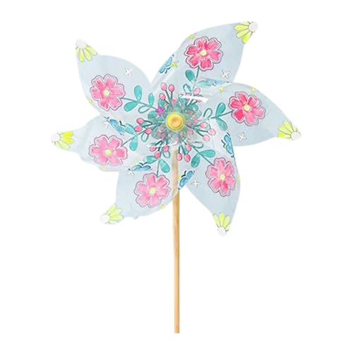 Set fai da te per girandola a | Girandole a fatte a mano per il giardino - Attività creativa per bambini, fai da te e giochi all'aperto in giardino