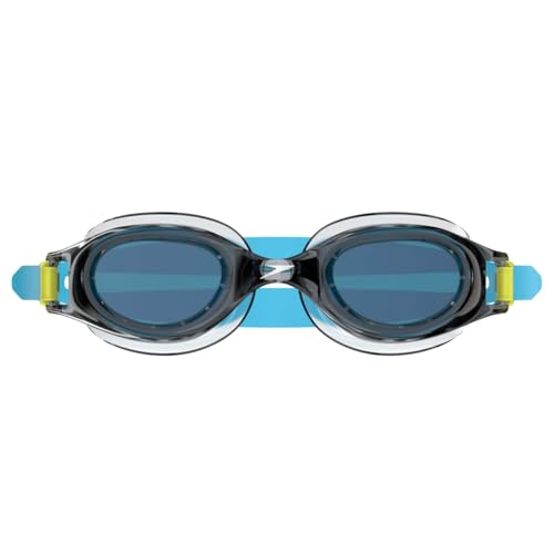 Speedo Unisex-child Swim Goggles Hydrospex Ages 6-14, Grey/Blue by Speedo - Used condition - US$16.68