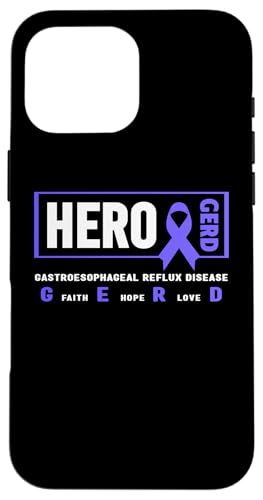 �ݐH���t���ǃV���c - Hero GERD Awareness �X�}�z�P�[�X iPhone 16 Pro Max �p
