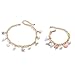 Generisch männer halskette, necklace men,Kpop Boho Seestern-Jakobsmuscheln Anhänger-Halsband Halsband für Frauen Elegantes Quastenkettenarmband Ästhetisches Schmuckset für Heirat