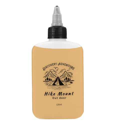 Botella de aceite para exteriores de 120 ml con tapón de rosca. Botellas para exprimir especias, a prueba de fugas, botella pequeña dispensador de aceite para camping, botellas para exprimir especias