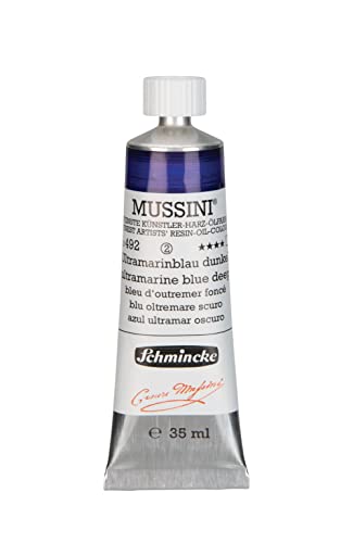 Schmincke Mussini Oils Ultramarine Blue Deep 35Ml Tube Series 2