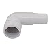OemClima Gomito a 90 Gradi Raccordo per Tubo Flessibile ABS 32 38 mm per Giardino Piscina irrigazione Agricoltura Raccordo filettato Maschio 90 Gradi ABS connettore angolare per Tubi Acqua (1pc) immagine