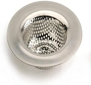 SVK Dream Stainless Steel Kitchen Sink Strainer Plug Filter Stopper Cleaning Tool for Bathroom Kitchens Sinks Blockages Silver Size :115 mm(1)