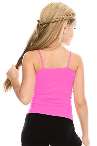 Image of Kurve Girl's Sleeveless Tank Top - Stretch Undershirts Cami Camisole, UV Protective Fabric, Rated UPF 50+ (Made in USA)