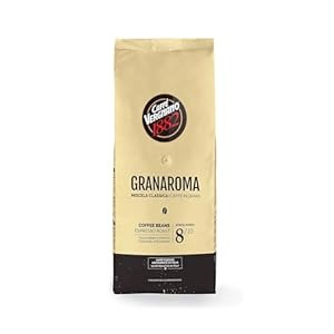Caffè Vergnano 1882 Kaffeebohnen Granaroma - 1 Kg (1er Pack)