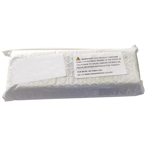 Image of Pure Lead Ingots with 99.9% Laboratory-Quality Purity, Used to Lead Bullets Casting, Fishing Sinkers, Fishing Weights (8 Pounds)