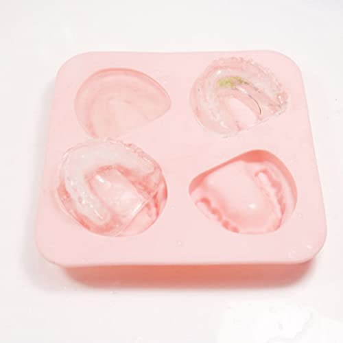 Molde para Hielo de Silicona con 4 Dientes miniatura 4