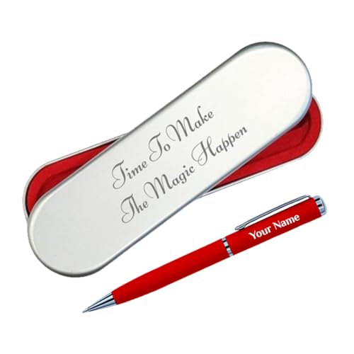 Image of Giftana 3 in 1 Personalized Diary, Pen & 500ml bottle Gift Set (Red)
