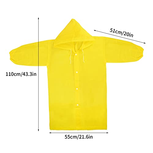 2 Pezzi Impermeabile per Bambini, Riutilizzabile