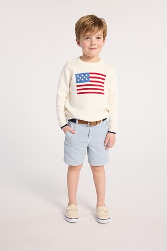 Image of Gymboree Boys' and Toddler Embroidered Pullover Sweater