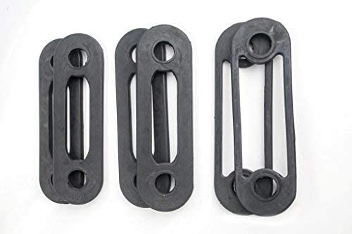 Yaphy Set of 6 Replacement Weight Straps for Soloflex Muscle Machine 10lb, 5lb, 2.5lb