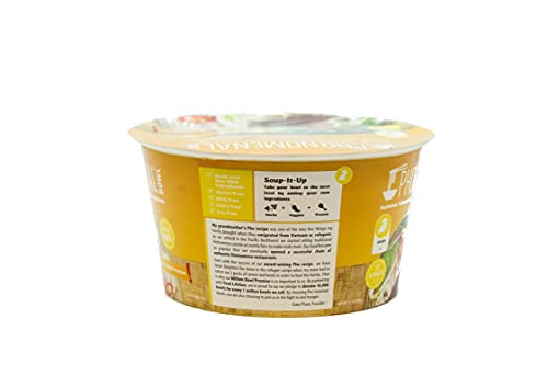 Pho'nomenal Bowl Instant Pho Noodles Gluten Free Low Sodium Vietnamese Chicken Soup, No Msg, Non Gmo, No Soy 2.1 Oz. (6 Bowl Pack) #TOP2
