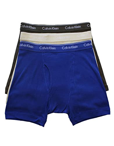 Image of White Solid Mid Rise Trunks - Pack of 3