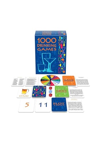 1,000 Drinking Games - Fun Drinking Game For Parties