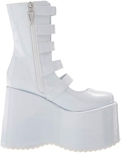 Ellie Shoes womens Ash Shoe Platform, White, 6 US | Image 5