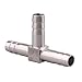 DERNORD Stainless Steel 3 Way Tee T Shape Barbed 5/16