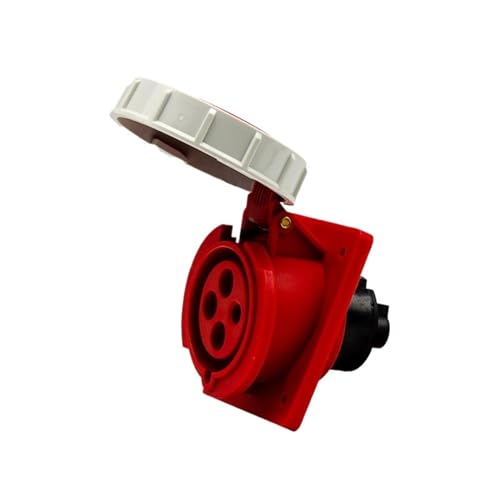 Conectores macho y hembra impermeables IP67 para contenedores 32A 2