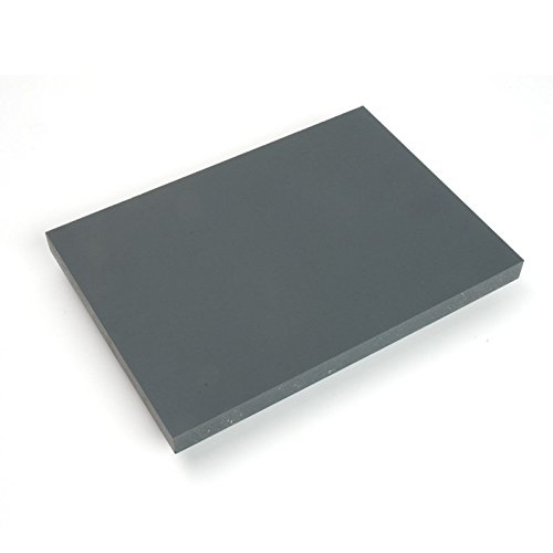PVC industrial gris - 50 x 100 cm x 5 mm