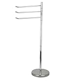 WIDERSTANDSFÄHIG: Dieser Handtuchhalter ist aus rostfreiem Stahl gefertigt, wodurch er rost- und korrosionsbeständig und langlebig ist.