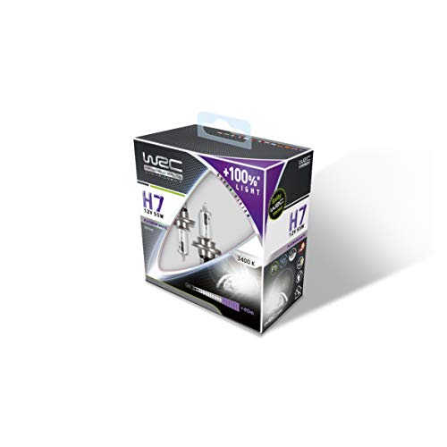 2 lampadine per auto WRC Platinium White +100% 2H7...