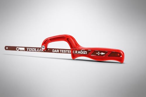 Mini Demir Testere, 30 cm Değiştirilebilir Bıçaklı, Plastik Saplı, Ahşap, Pvc, Metal ve Plastik Kesimi, MDT300
