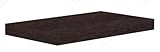 Estante flotante de pared Tema Home Balda Estante 59, Madera, Chocolate, 59x33x5 cm