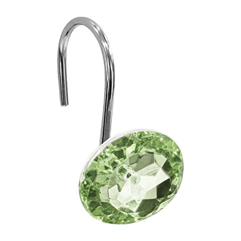 Gibelle Diamond Shaped Shower Curtain Hooks Cover