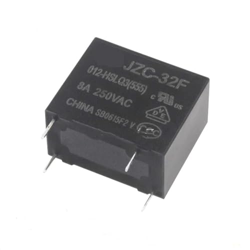 Relais JZC-32F-012-HSLQ3 12VDC pour domotique et appareils ménagers