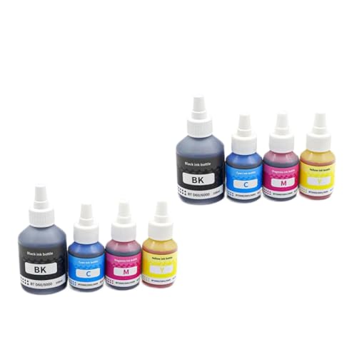 Los Cartuchos de Tinta BT6000-BT5009 compatibles con DCP-T300 DCP-T310 DCP-T500W DCP-T510W DCP-T700W DCP-T710W MFC-T800W MFC-T810W MFC-T910DW Print(4color 2set)
