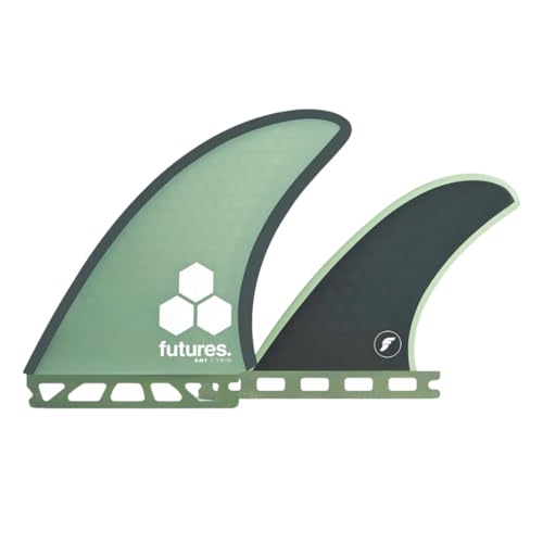 Future Fins FAMT Honeycomb Twin Fin Set Green-Gray,Multicoloured(1117-178-00)
