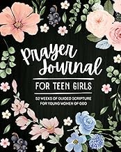 Official Edition Livre Audio Prayer Journal for Teen Girls: 52-Week Guided Scripture and Devotional for Young Women of God Full