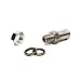 REV9POWER (AC-112) Turbo Oil Pan Drain 5/8 Tube weld Bung Adaptor (bolt on) universal fit Weld bung