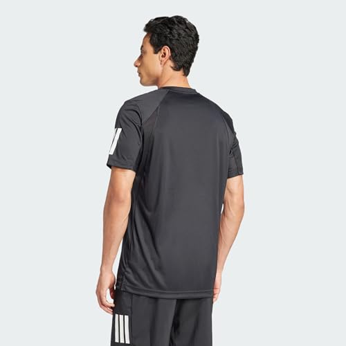 Image of adidas Men?S Club 3Str T-Shirts | Black |