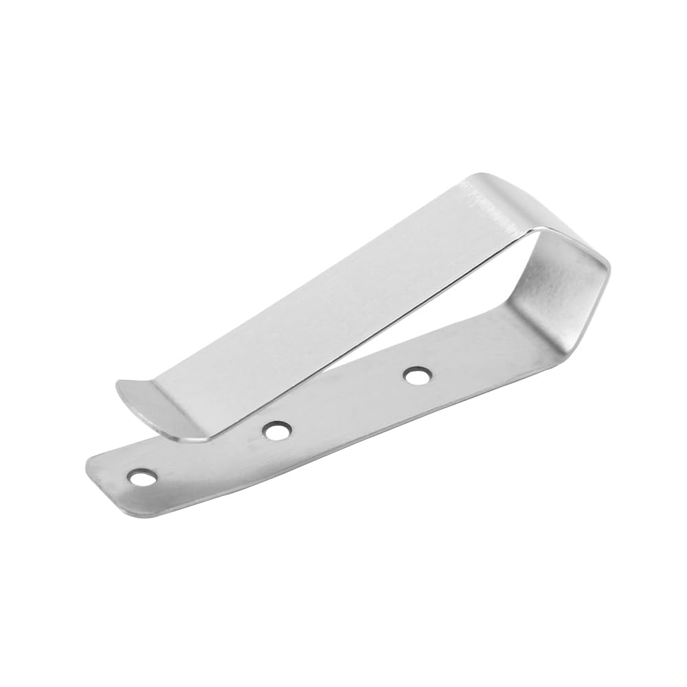 Garage Door Opener Remote Visor Clip Replacement for Liftmaster Chamberlain Sears Craftsman Garage Door Remote Opener Visor Clip 29B137, Stainless Steel, 1 Pack