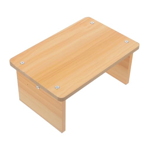 Repose-pieds bureau bois SOLUSTRE ergonomique et stable pour adultes et enfants