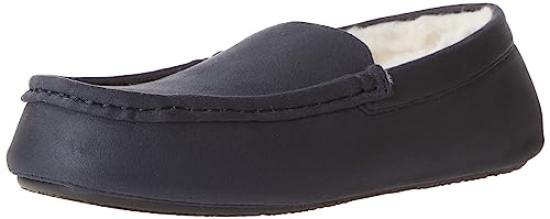 Amazon Essentials Herren Mokassin-Hausschuhe, Marineblau, 43 EU