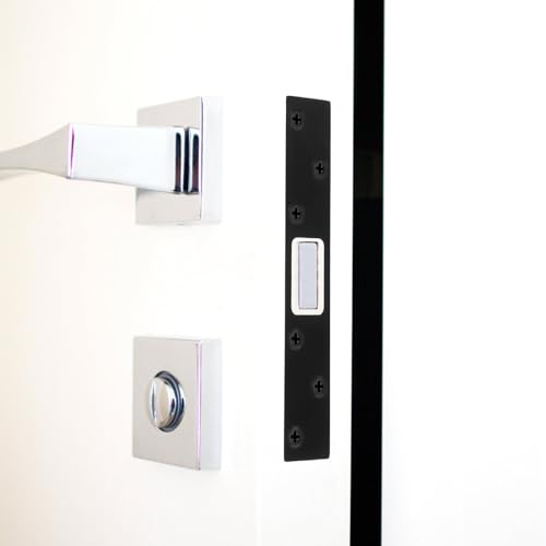 Placa de refuerzo de puerta de acero inoxidable con tornillos Angoily 8