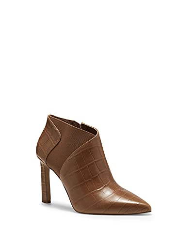 Vince Camuto Women s Sindarah Ankle Bootie Boot, Tawny Birch Dark Brown, 7.5