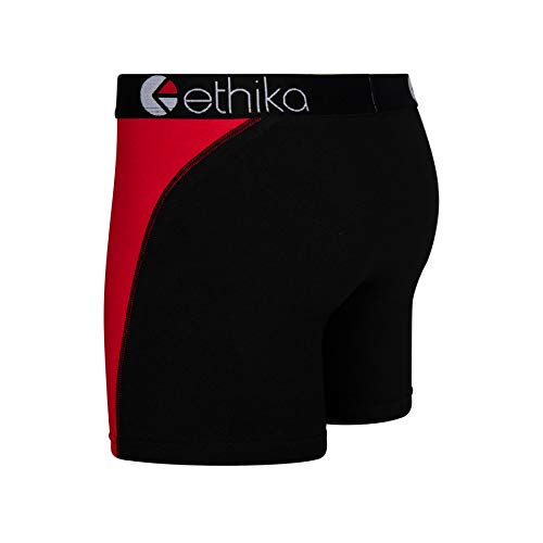 Ethika Mens MID Boxer Brief | *Solids* Black OG2