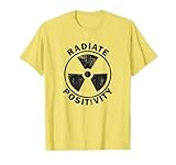Radioactive Radiate Positivity Y2K 90s Techno Aesthetics T-Shirt