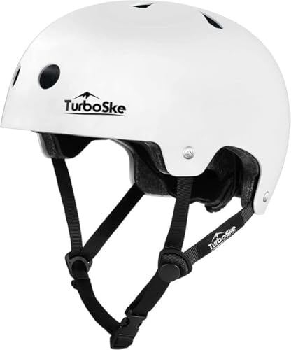 TurboSke Skateboard Helmet, BMX Helmet, Multi-Sport Helmet, Bike Helmet for