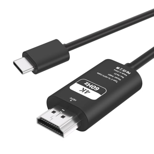 Amazon | USB Type C HDMI 変換ケーブル - 1M 【4K@60Hz映像出力