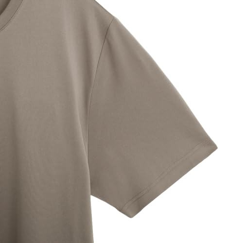 PUMA T-Shirt à Motif x HYROX Homme L, Mouse Gray Beige