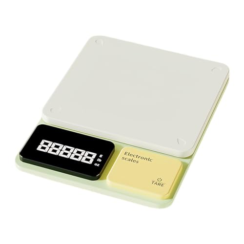 Báscula de cocina digital recargable para controlar porciones y preparar comidas