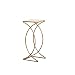 ZFF Nordic Flower Frame Modernes minimalistisches Wohnzimmer Dekorativer Rahmen Raum Einbauschrank Glas Schmiedeeisen Boden Grün Boden Blume Stand (Color : Gold, Size : S)