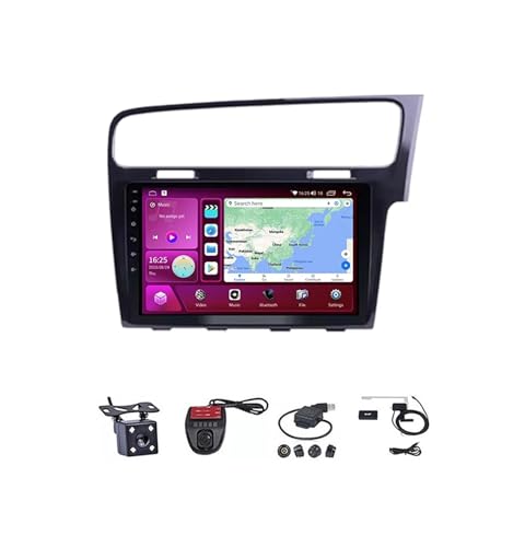 Lecteur multimédia vidéo M300S 4G haute définition pour VW Golf 7 - 2