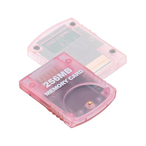Mcbazel Karta pamięci do przechowywania gier 256 MB dla konsol Wii/Gamecube GC
