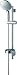 Produktbild Ideal Standard B9432AA Brausegarnitur IDEALRAIN XL3 3 Funktion Handbrause, Stange 60cm Schlauch 1750mm, verchromt